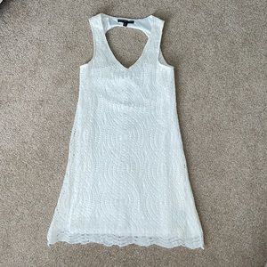 White lace dress size small